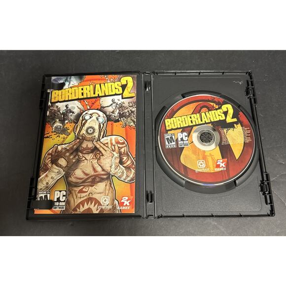 Borderlands 2 PC DVD Video Game Manual 2K Games Vault Hunter Handsome Jack - Picture 3 of 3